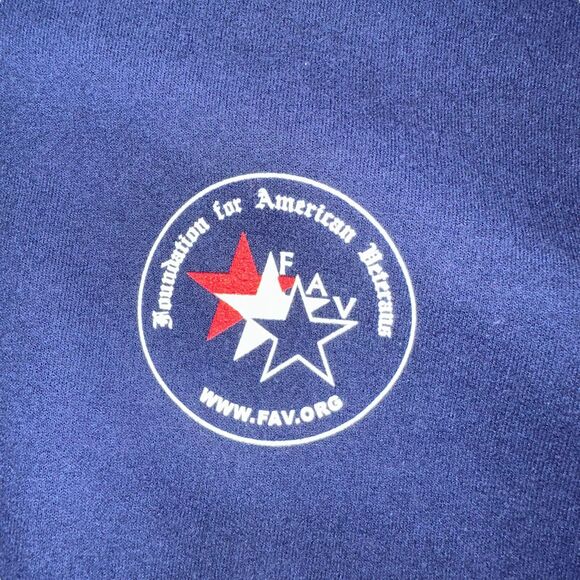 American Veterans Large Crewneck Sweatshirt (FAV) Foundation American Veterans - Picture 6 of 16